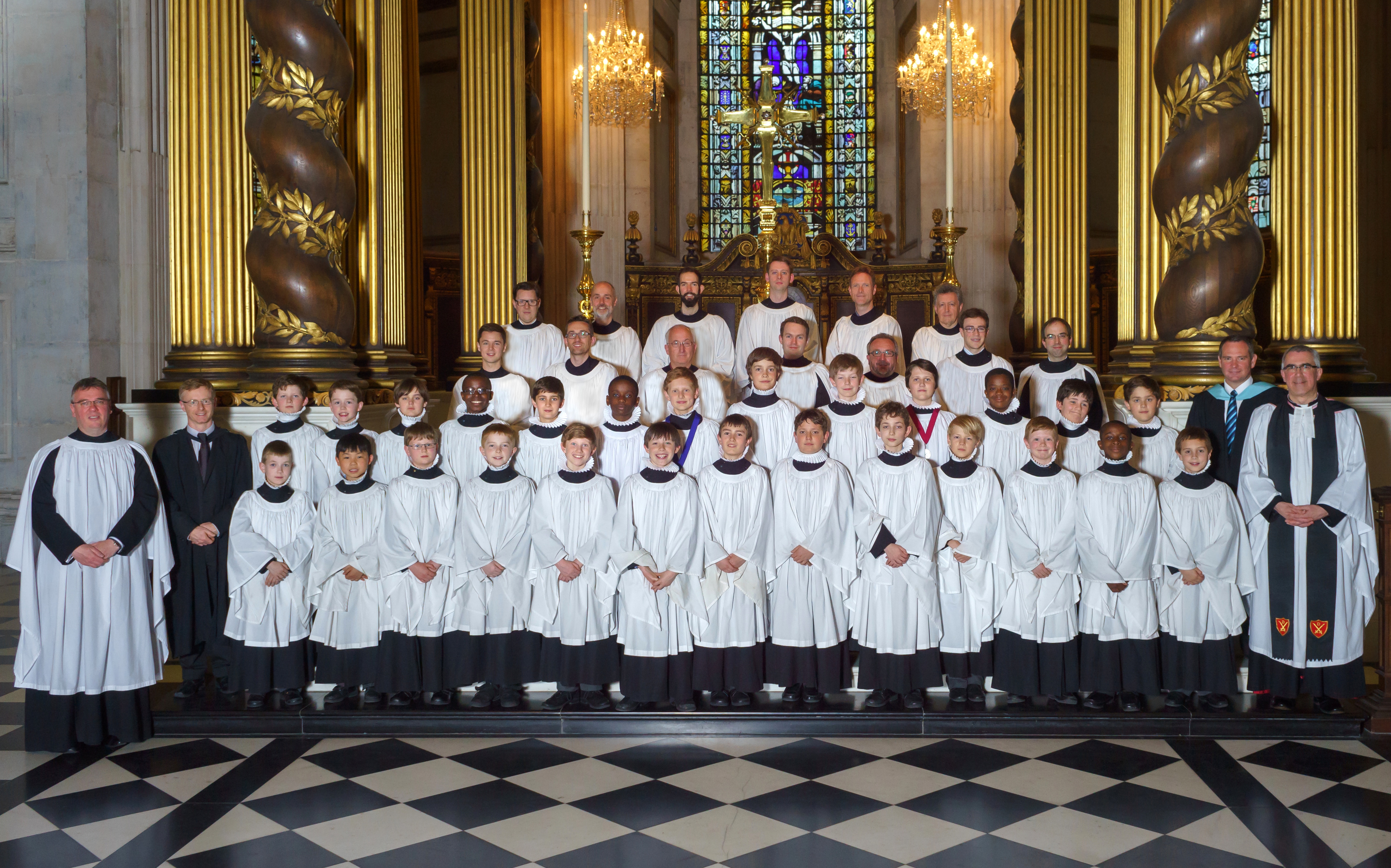 Хор селфи. St Paul's Cathedral Choir. Лютеранский колледж Святого Петра Австралия. Самый большой хор в мире.